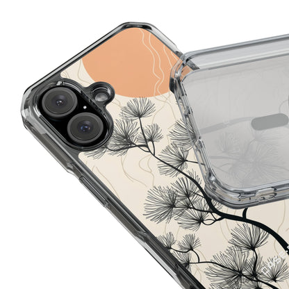 Spiky Tree Sunset iPhone 15 Case - Impact