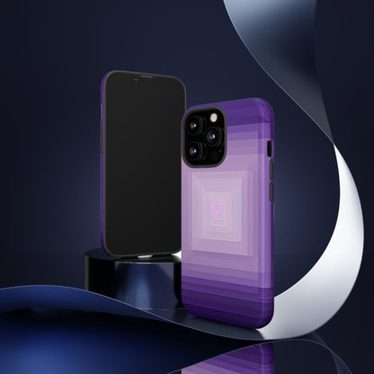 Purple Gradient Elegance - Protective Phone Case