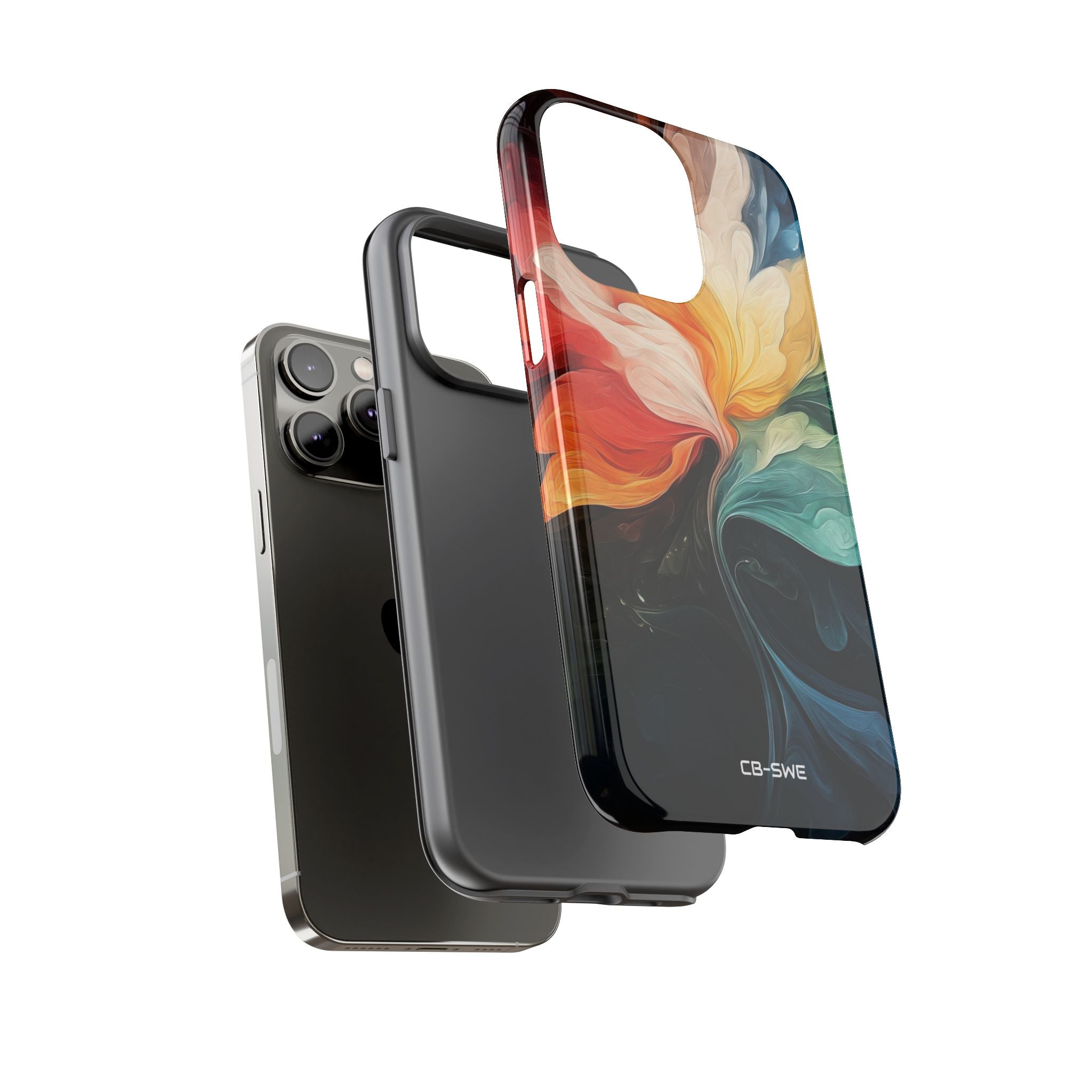 Vibrant Flower Burst - iPhone Case