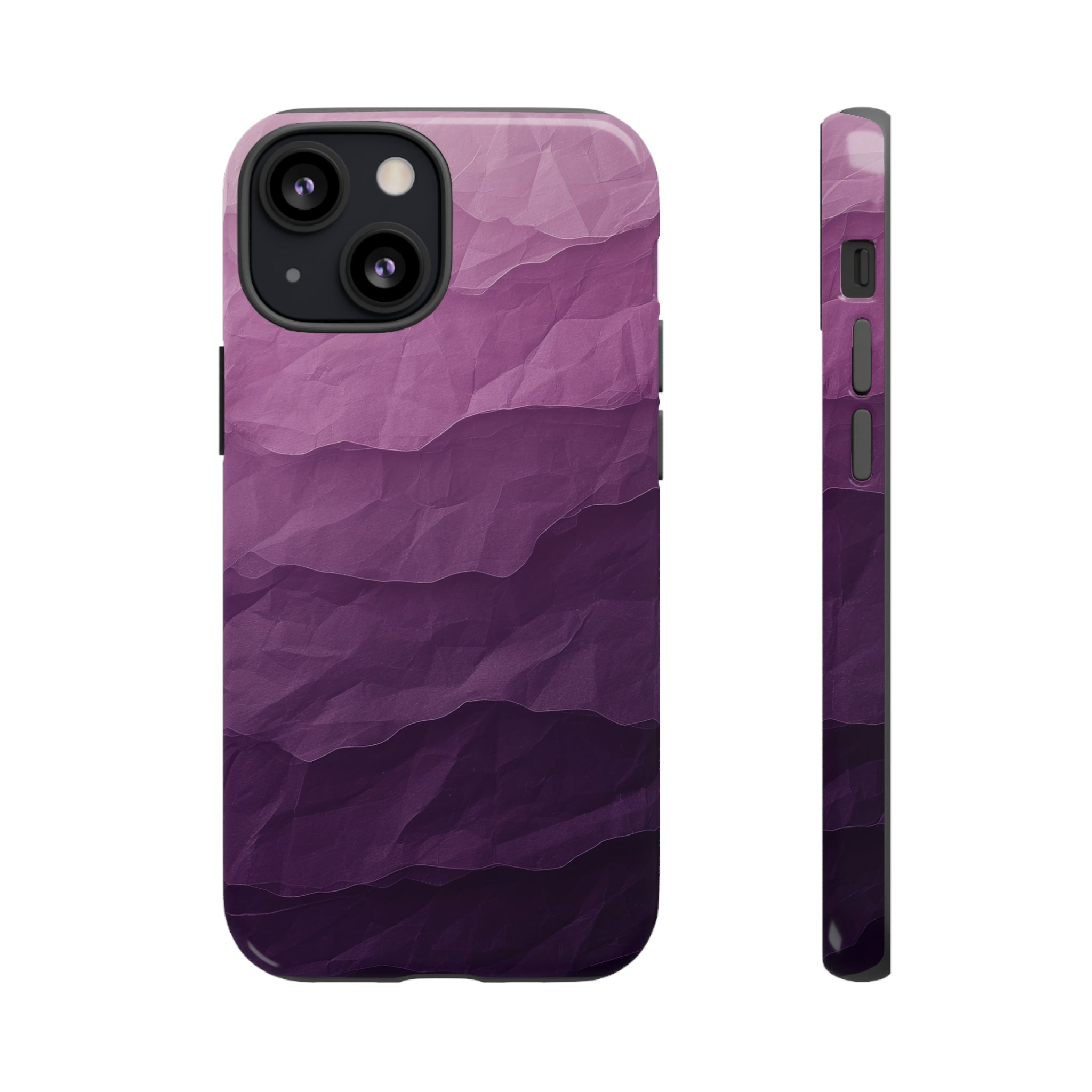 Lilac to Plum Gradient - Protective Phone Case