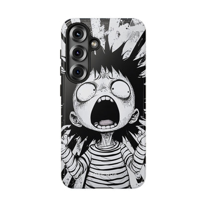 Screaming Stripes Samsung S25 Case - Tough