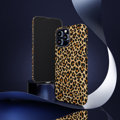 Leopard Print Elegance - iPhone Case