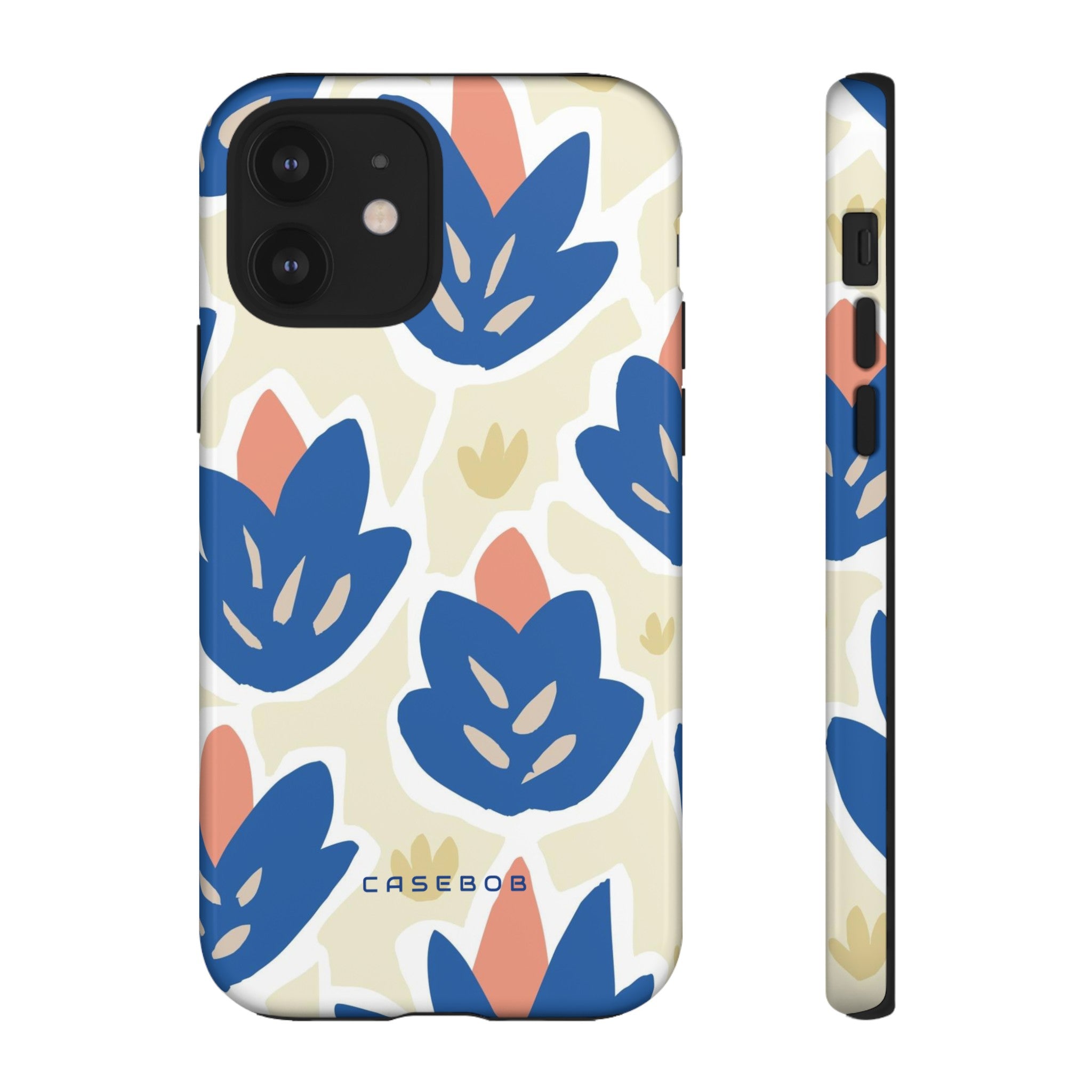 Blue Happy Flower - Protective Phone Case