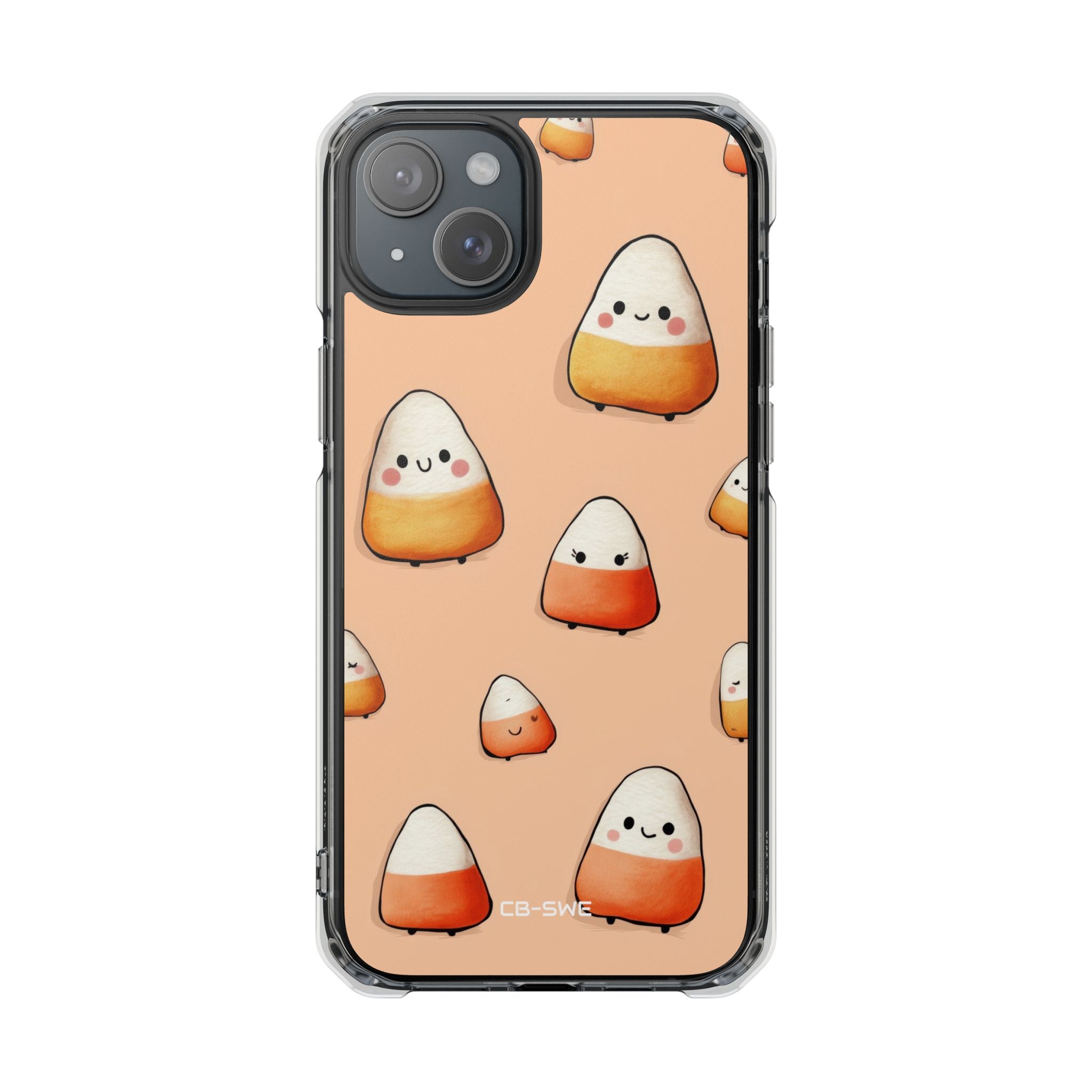 Candy Corn Smiles iPhone Case - Impact