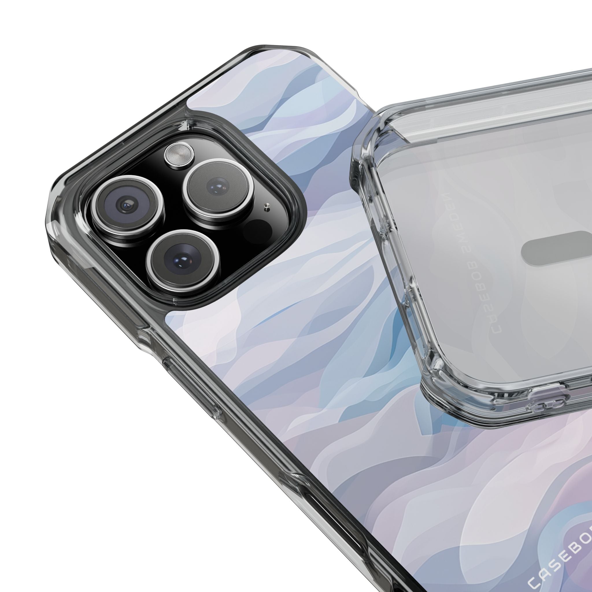 Ethereal Curveflow iPhone 16 - Clear Impact Phone Case