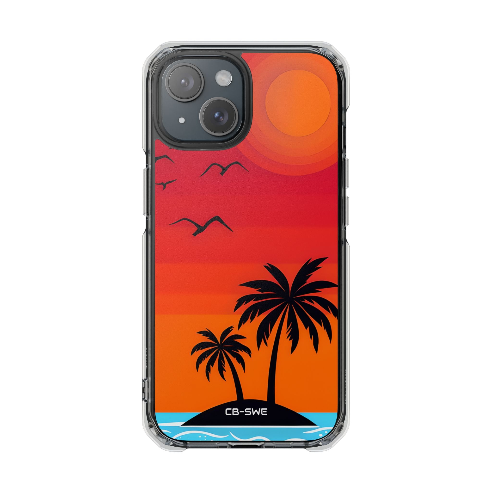 Summer Sunset Silhouettes iPhone Case - Impact