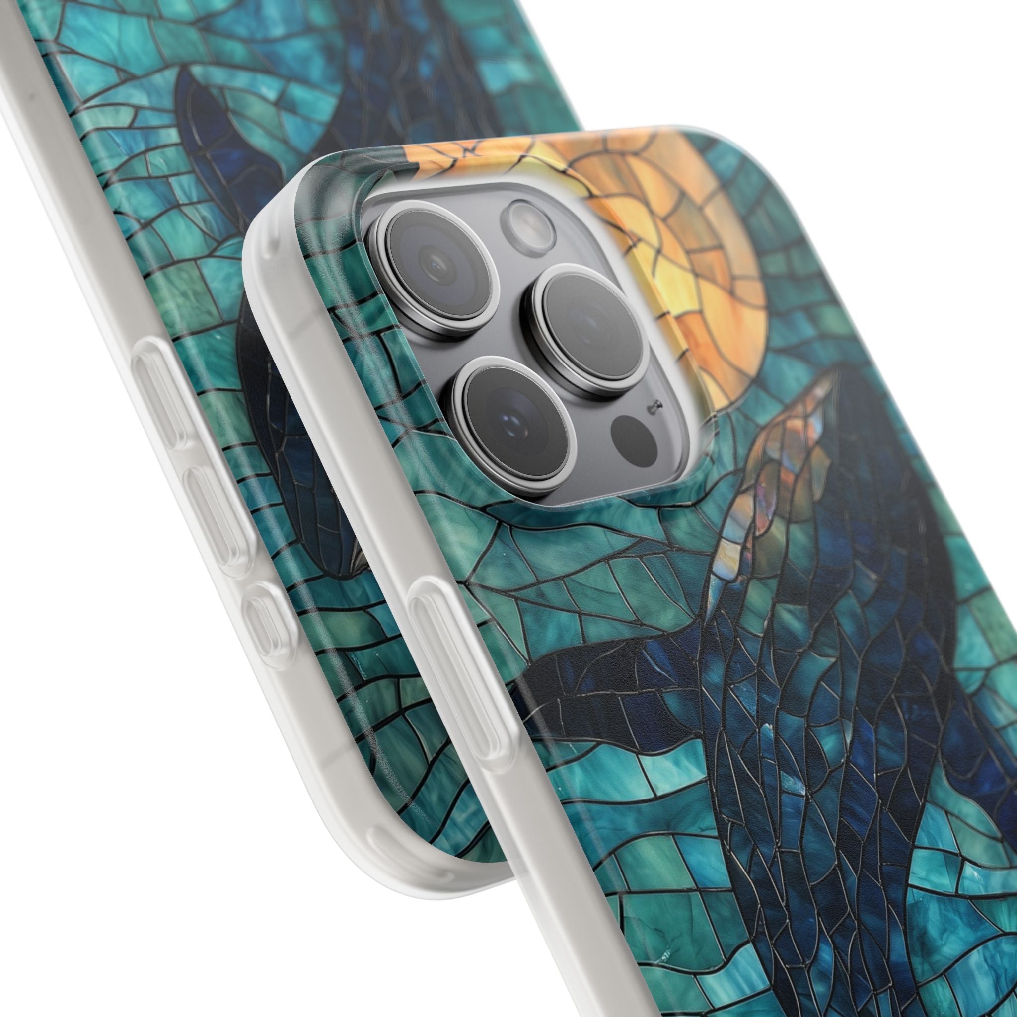 Celestial Whale iPhone 15 Pro Max Case - Soft