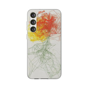 Fiery Blossom | Flexible Phone Case for Samsung Galaxy