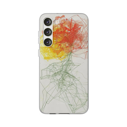 Fiery Blossom | Flexible Phone Case for Samsung Galaxy