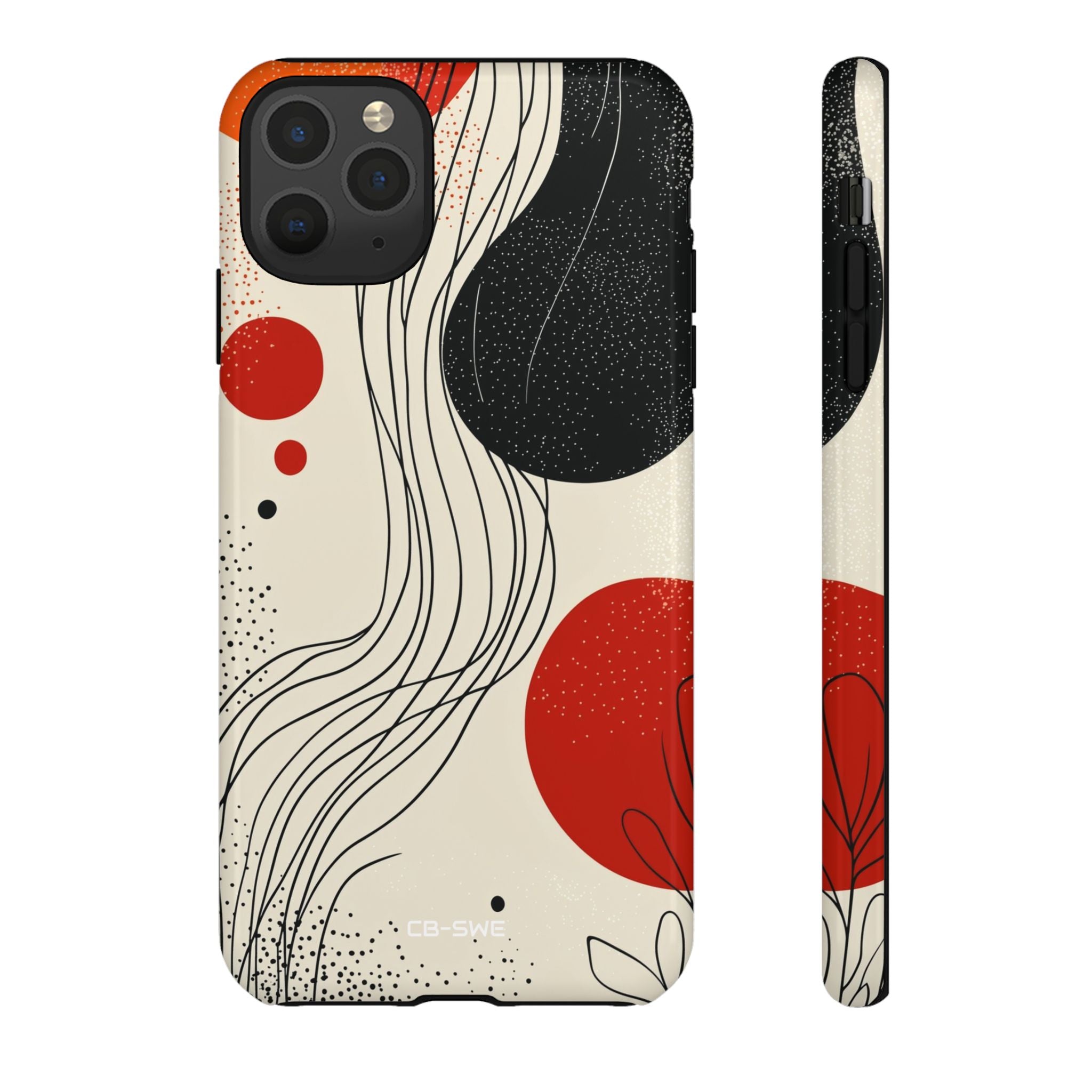 Waves Embrace Flora - iPhone Case