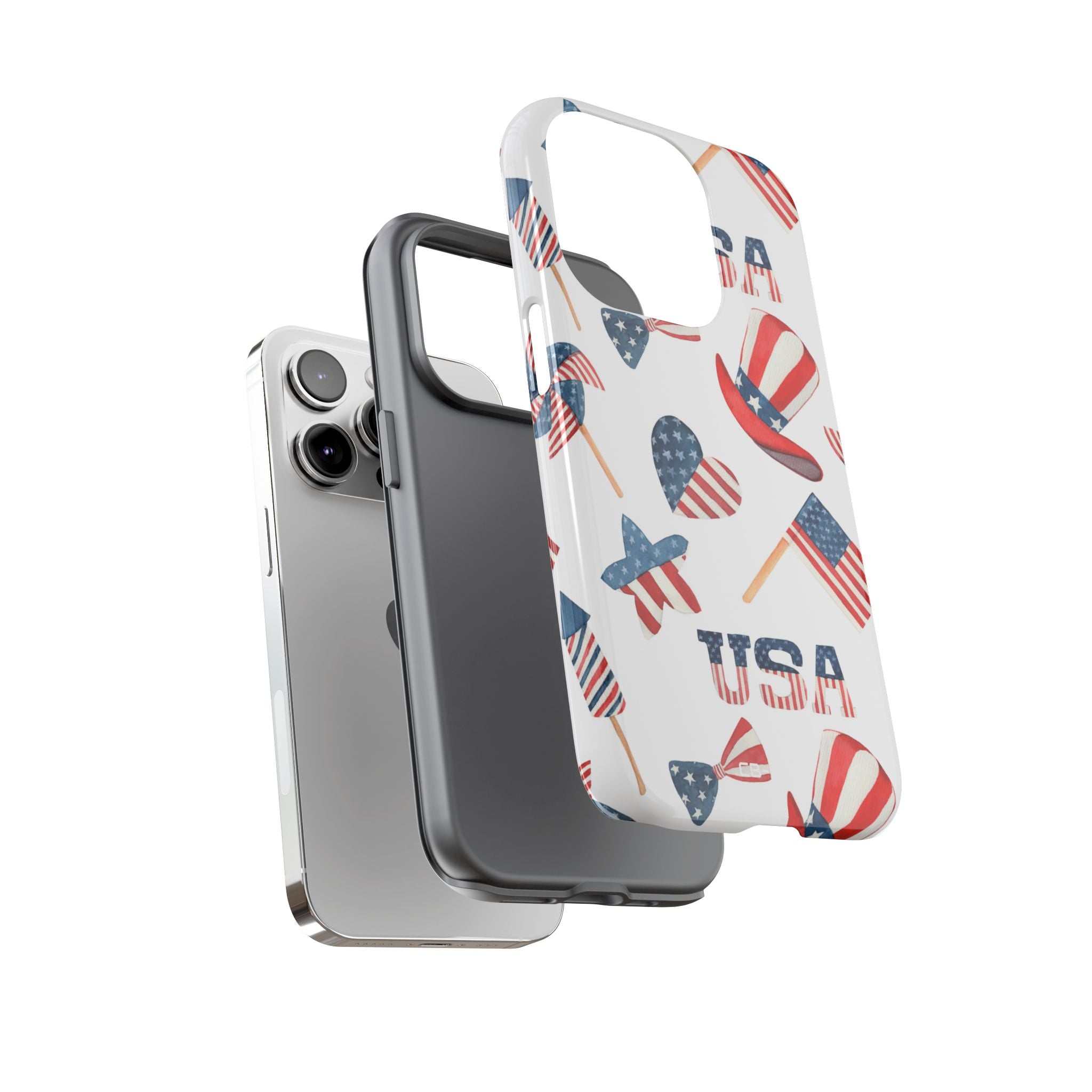 Fireworks Burst Bright - iPhone Case