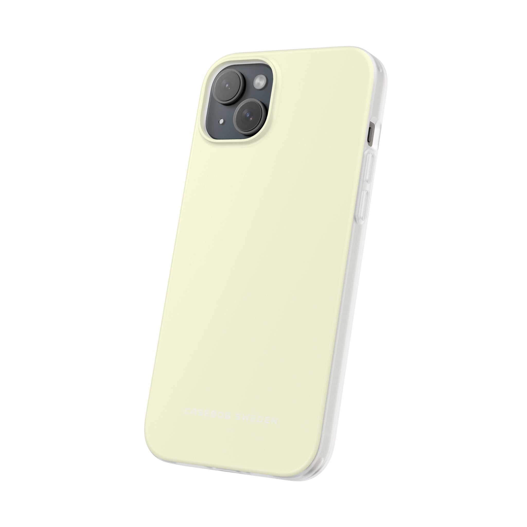 Light Yellow iPhone 15 - Flexi Phone Case