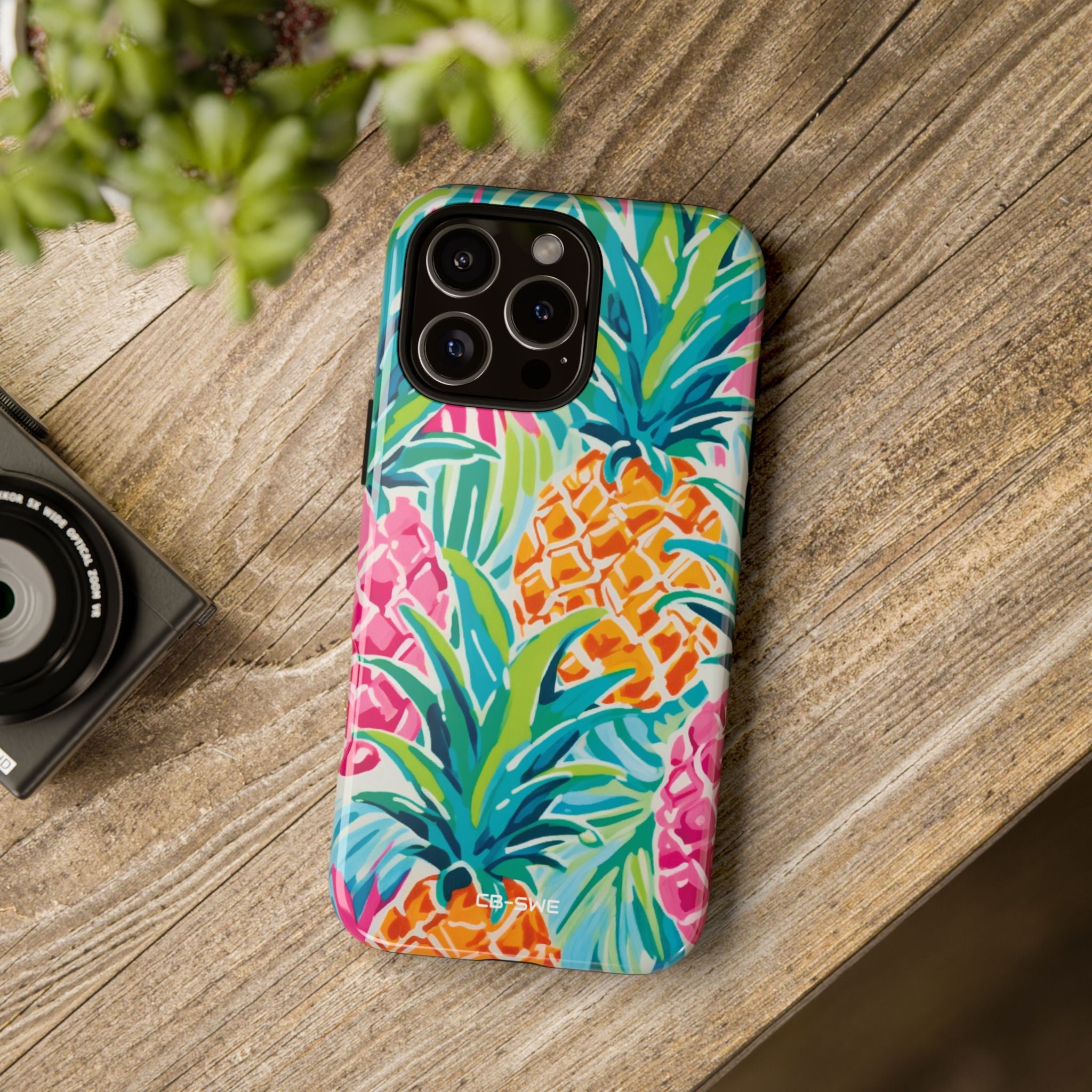Pineapples Dance Bright - iPhone Case