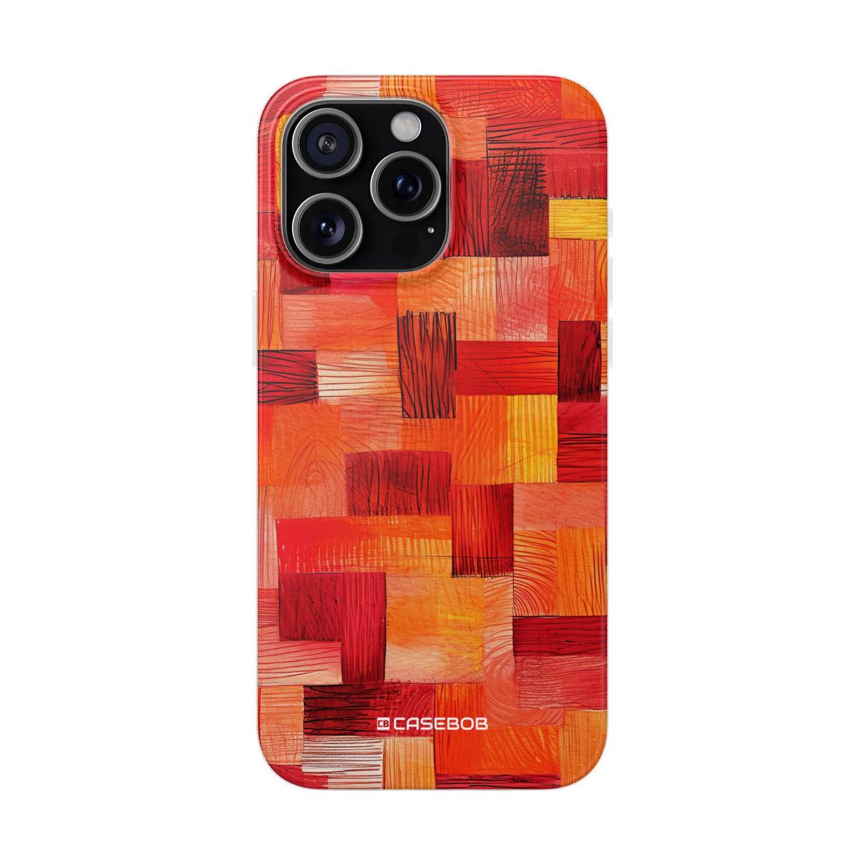 Warm Tone Pattern | Phone Case for iPhone (Flexible Case)