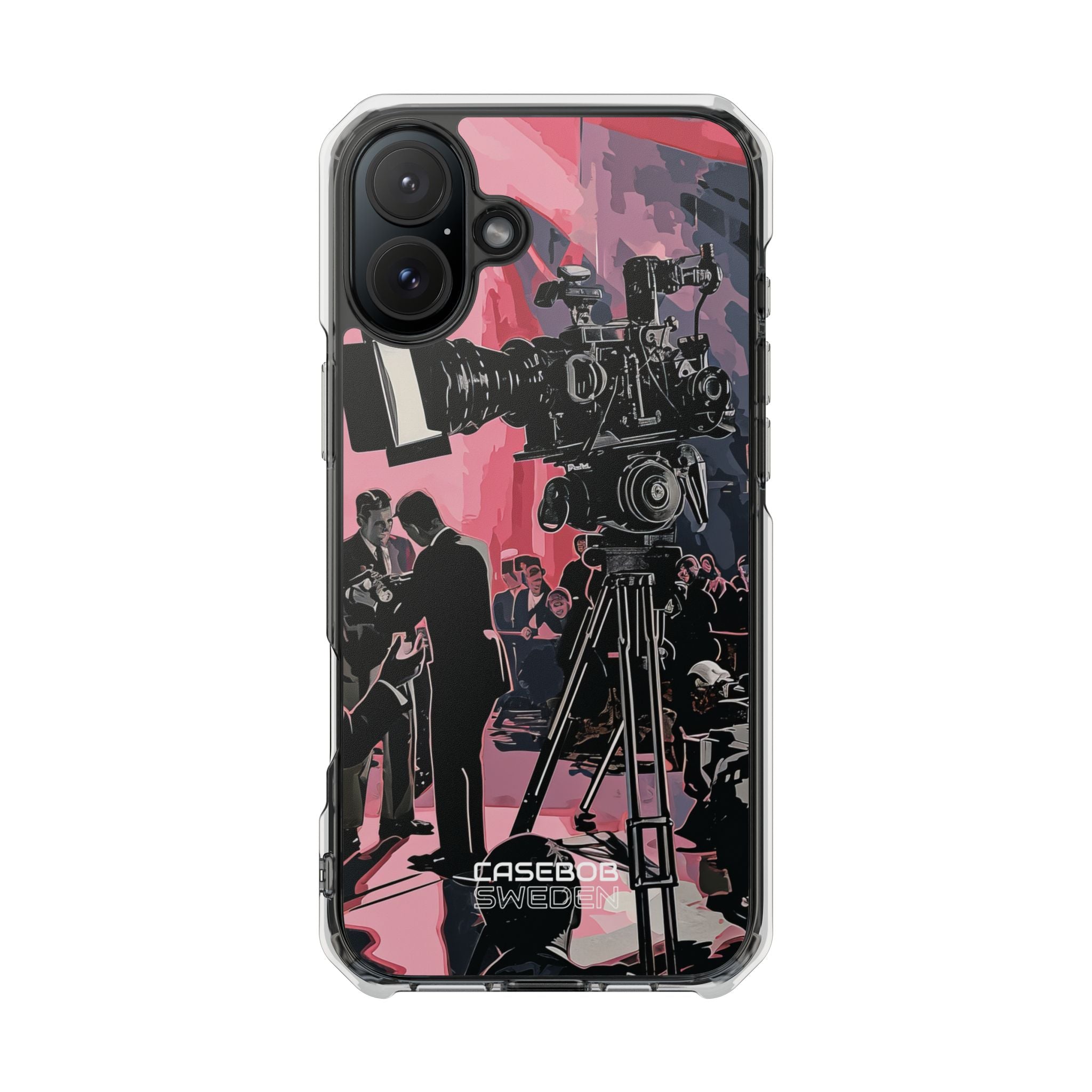 Vintage Cinema Dreams iPhone 16 - Impact Clear+