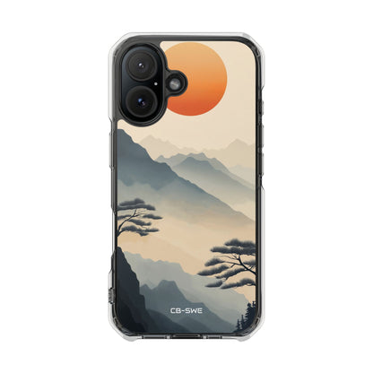 Mountains Embrace Sun iPhone Case - Impact