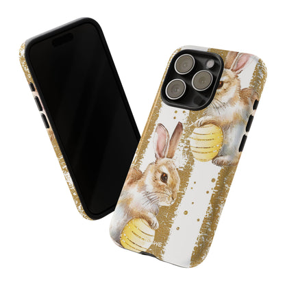 Bunnies Hold Eggs - iPhone Case