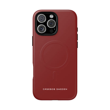 Dark Red iPhone 16 | Tough+ Phone Case