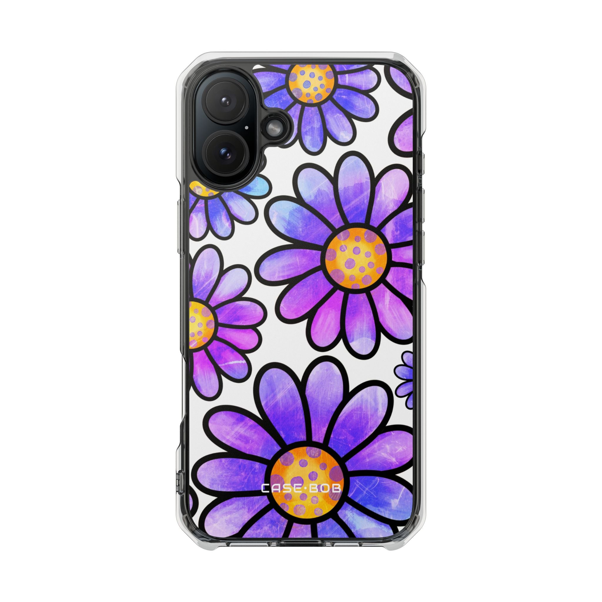 Polka Dot Blooms iPhone 16 Plus Case - Impact
