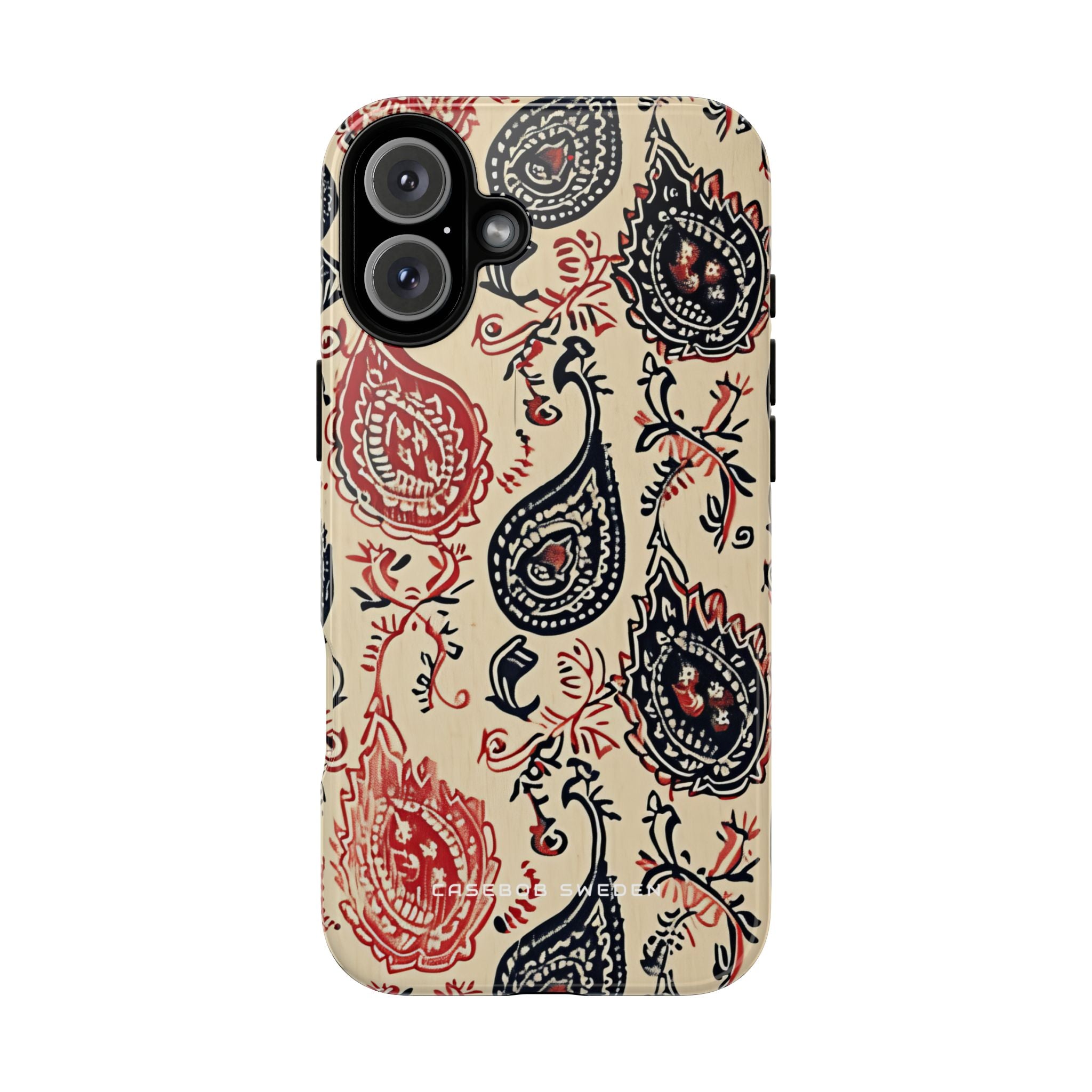 Vintage Paisley Elegance iPhone 16 - Tough Phone Case