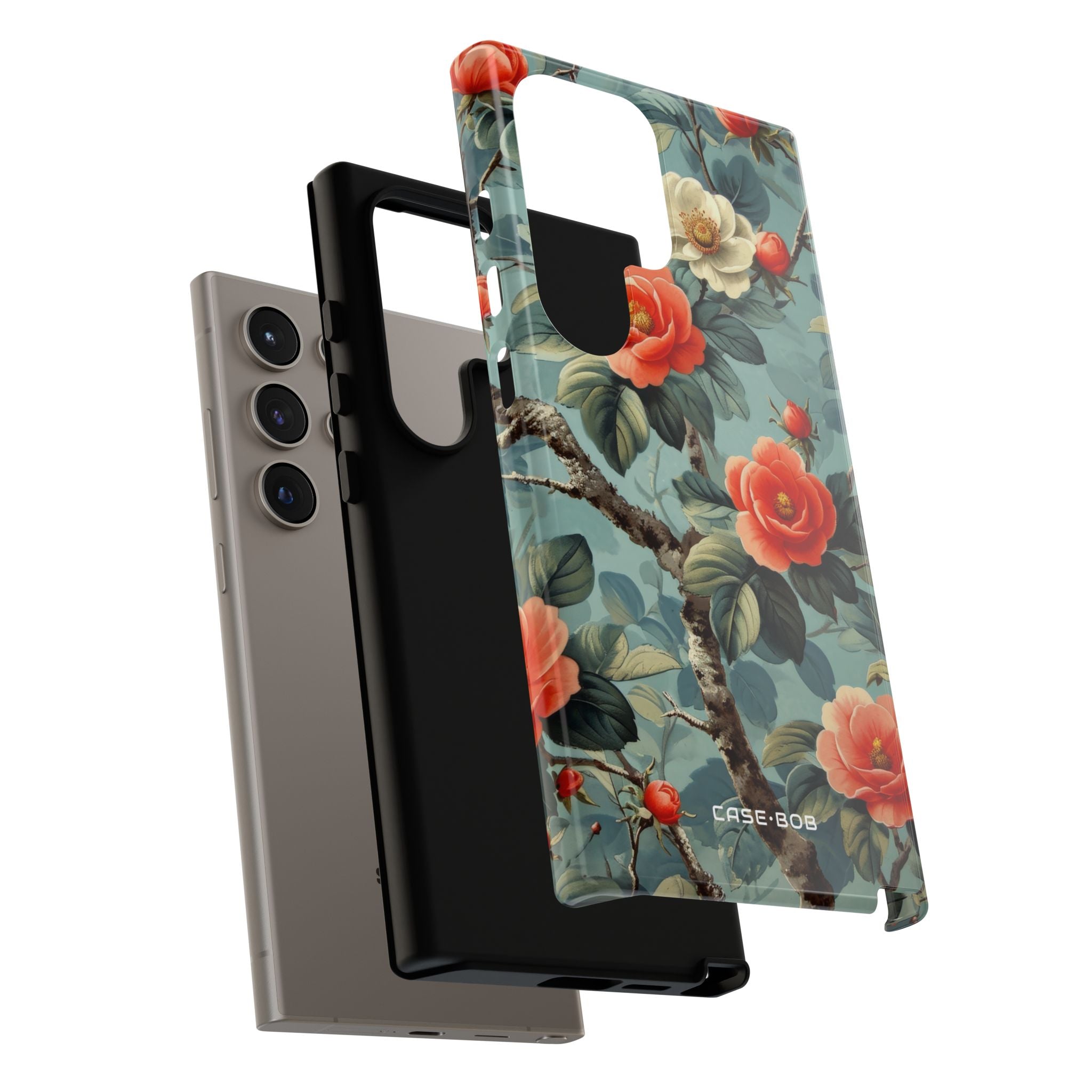 Coral Bloom Samsung S24 Ultra Case - Tough