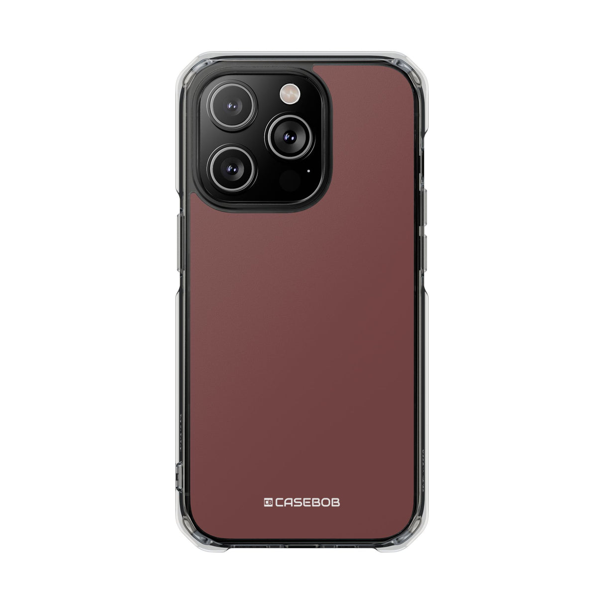 Tuscan Red | Phone Case for iPhone (Clear Impact Case - Magnetic)