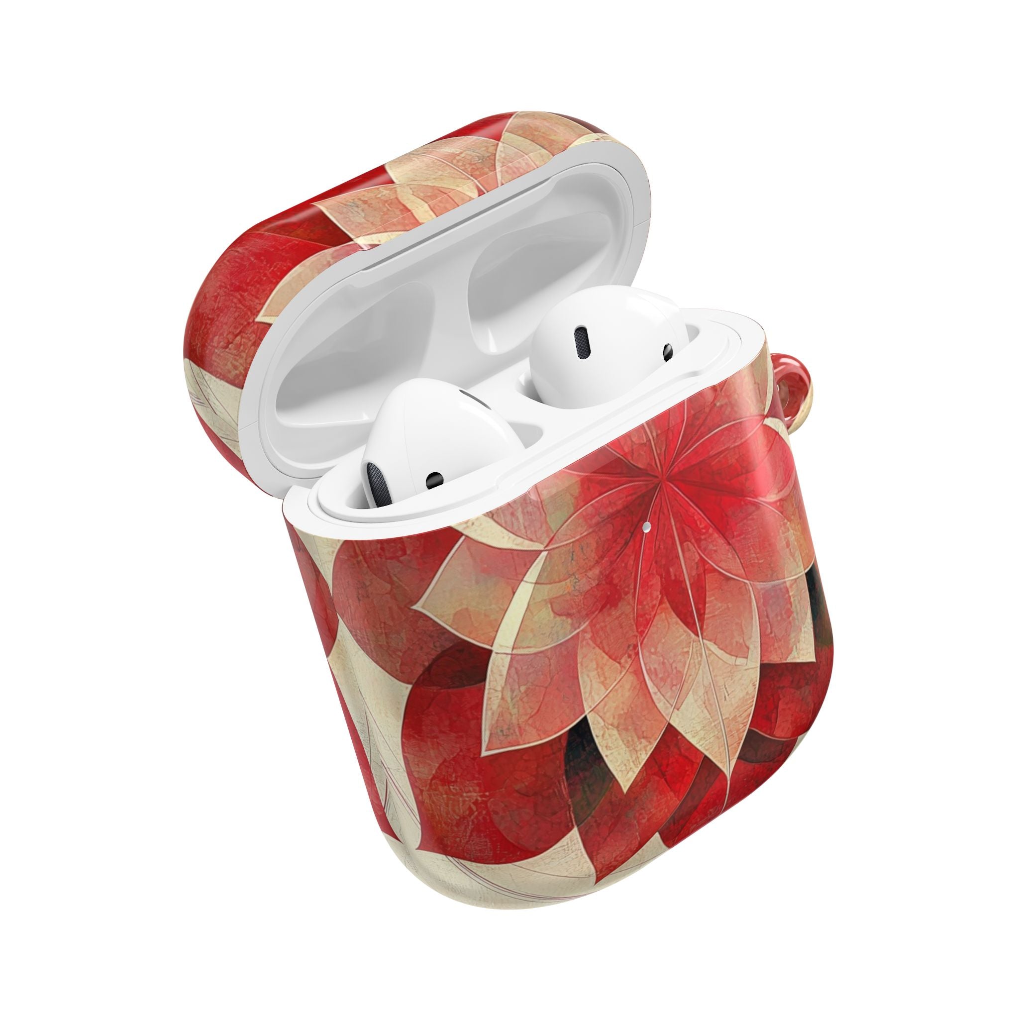 Crimson Bloom - AirPods Case
