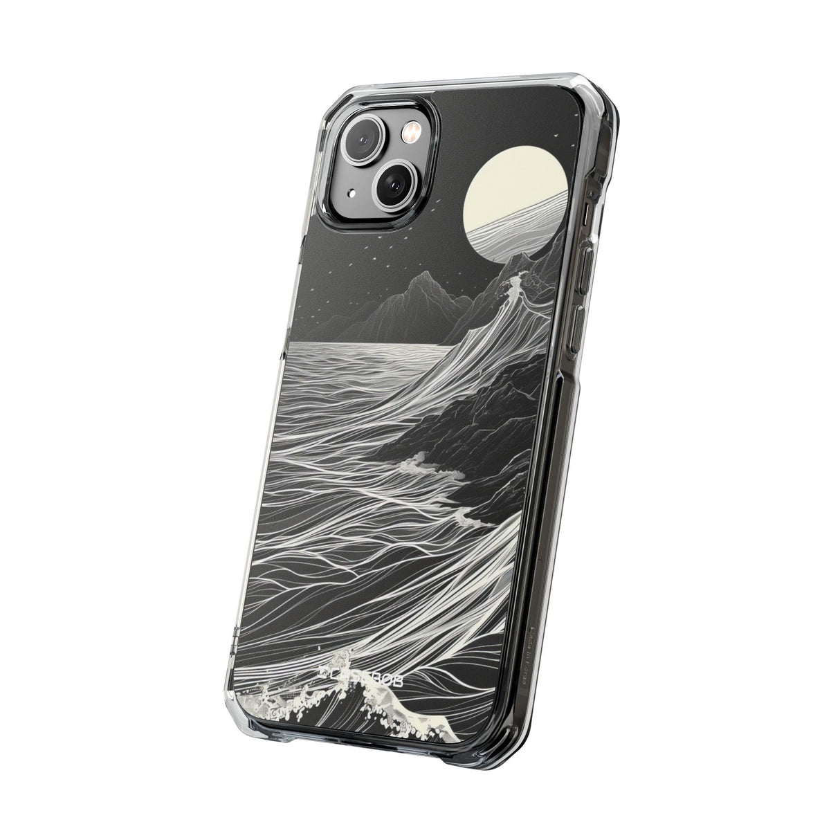 Moonlit Serenity - Phone Case for iPhone (Clear Impact - Magnetic)