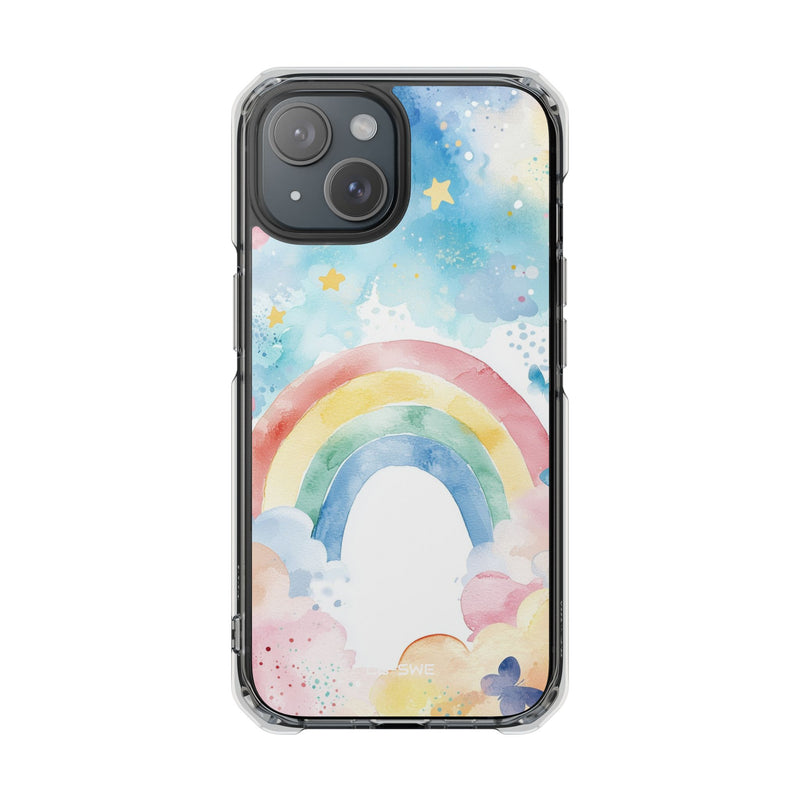Rainbow Dances Light iPhone Case - Impact
