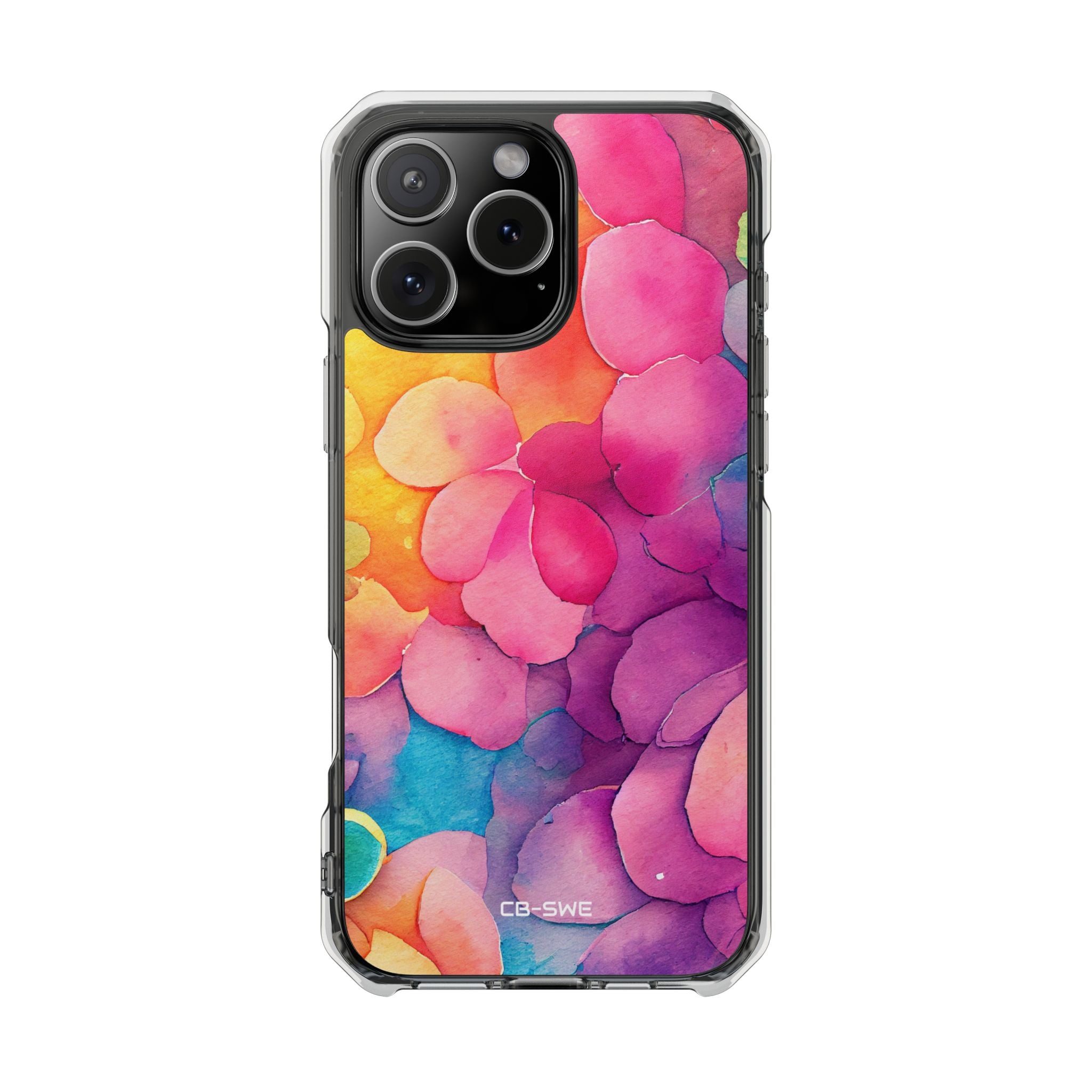 Vibrant Petal Fusion iPhone Case - Impact