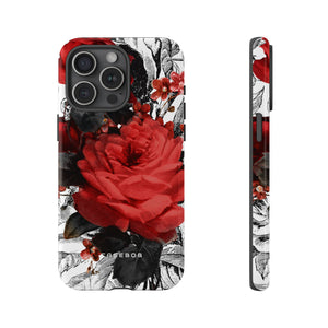 Cheruse Gothic Flower - Protective Phone Case