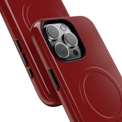 Dark Red iPhone 16 | Tough+ Phone Case