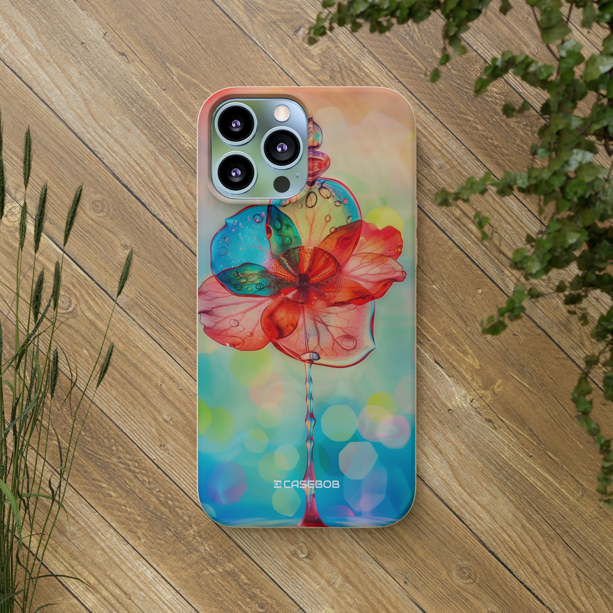 Dreamy Liquid Bloom | Biodegradable Phone Case