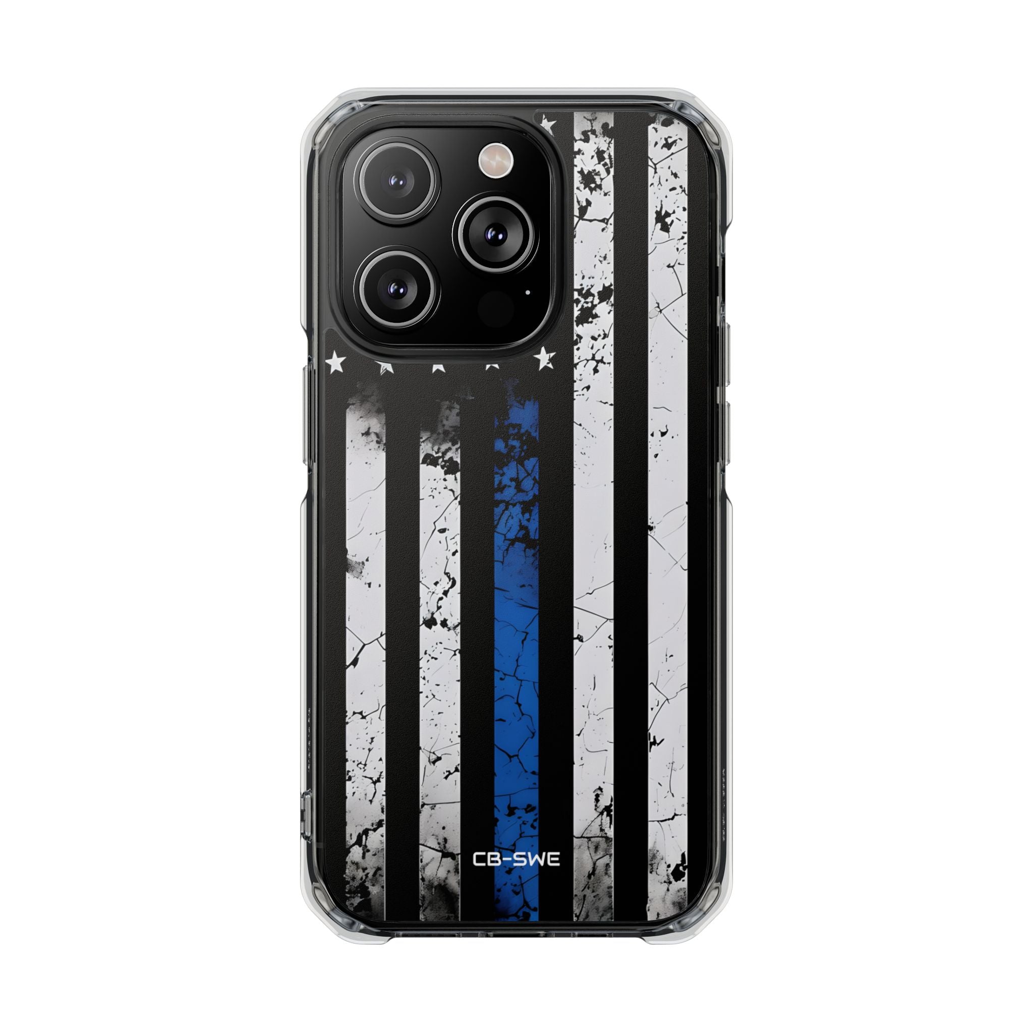 Modern Grunge Flag iPhone Case - Impact