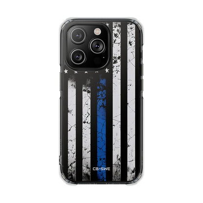 Modern Grunge Flag iPhone Case - Impact
