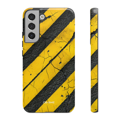 Cracked Hazard Lines - Samsung Case