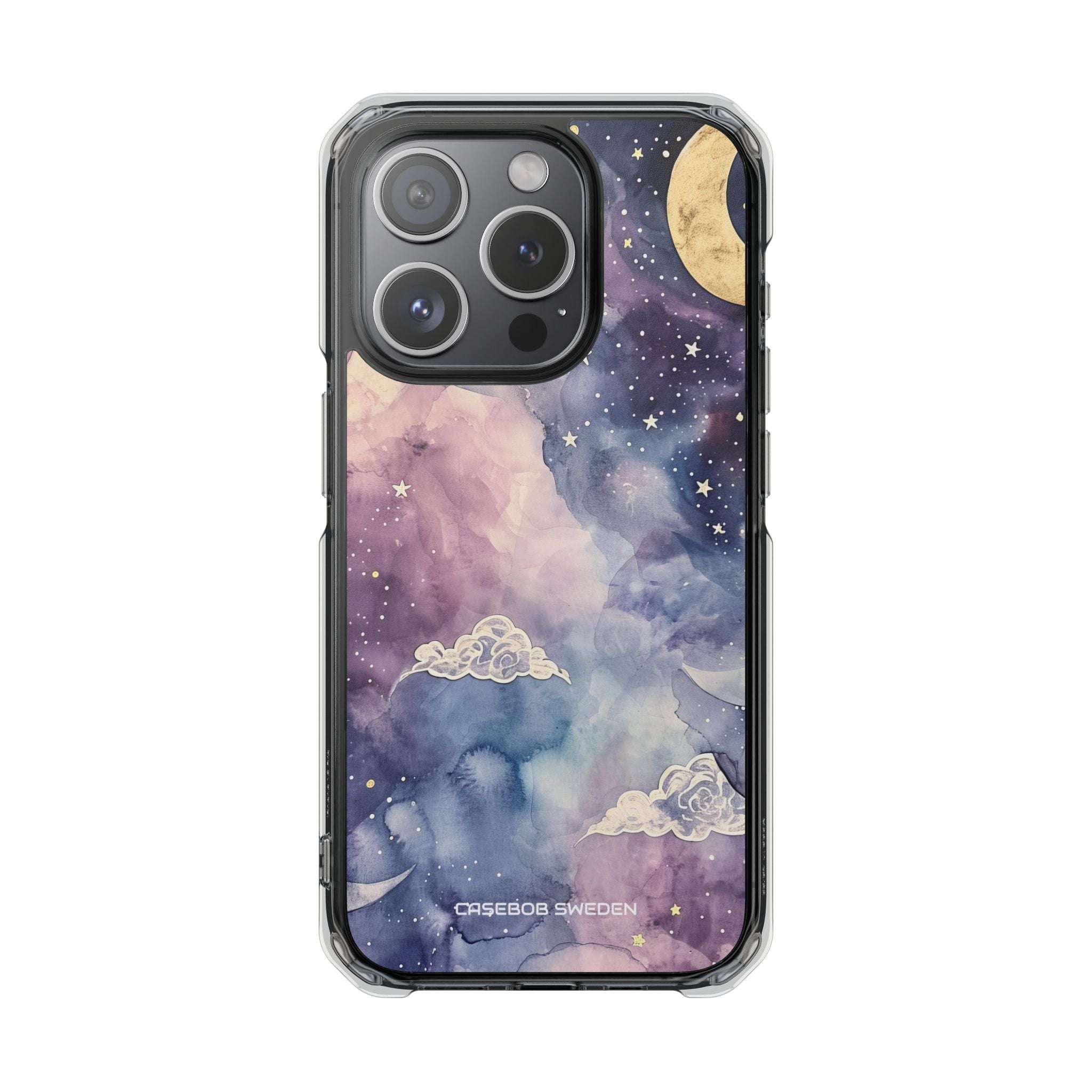 Dreamy Celestial Night - Clear Impact iPhone 15 Phone Case