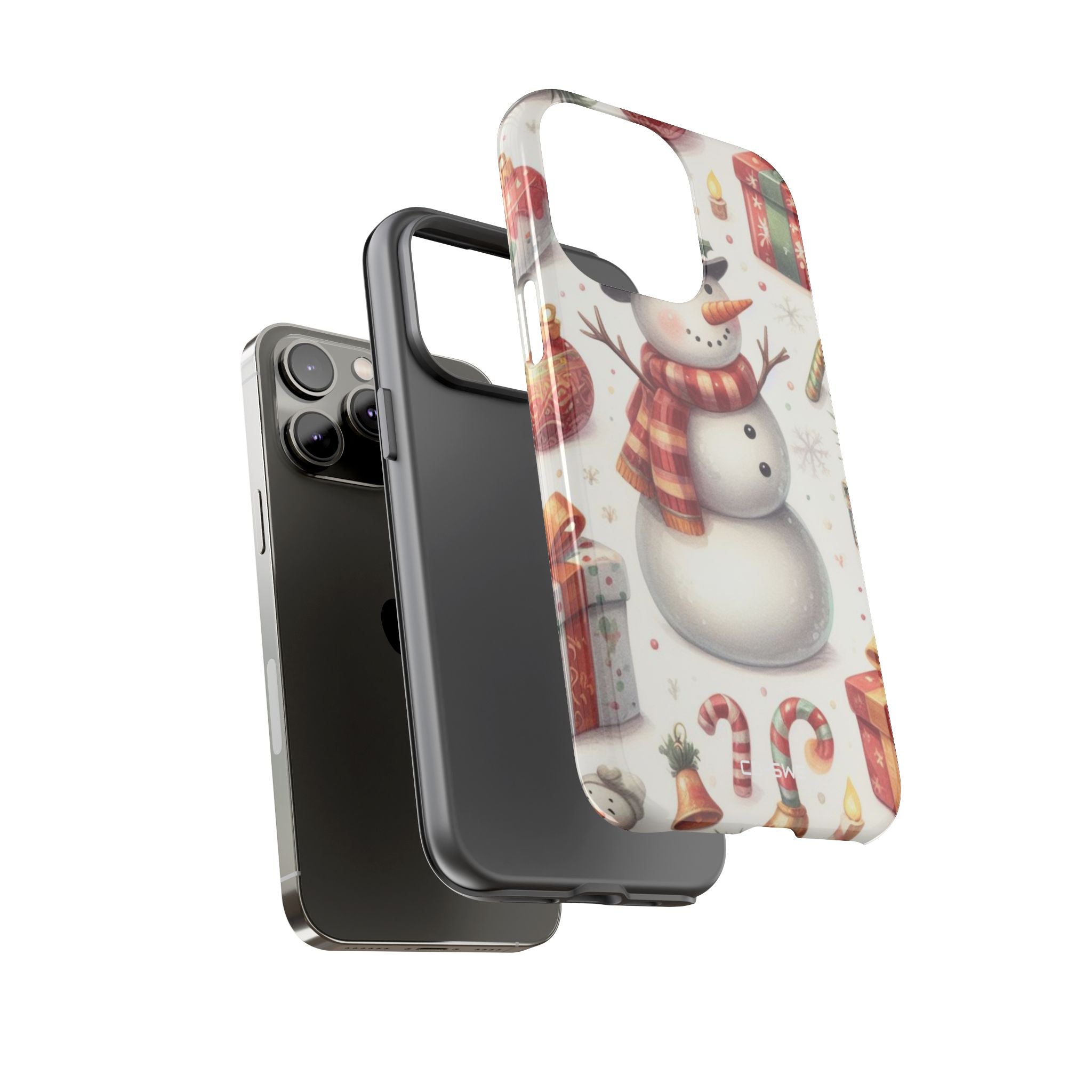 Snowman Welcomes Joy - iPhone Case