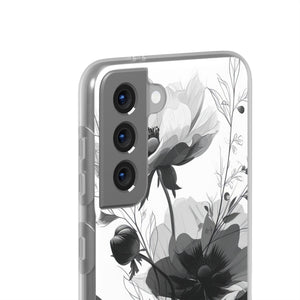 Botanische Eleganz | Flexible Handyhülle für Samsung Galaxy