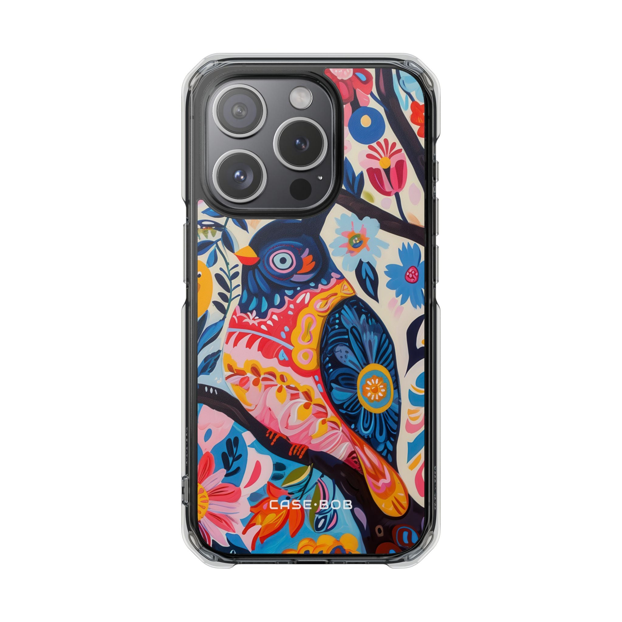 Owl Bloom iPhone 15 Pro Case - Impact