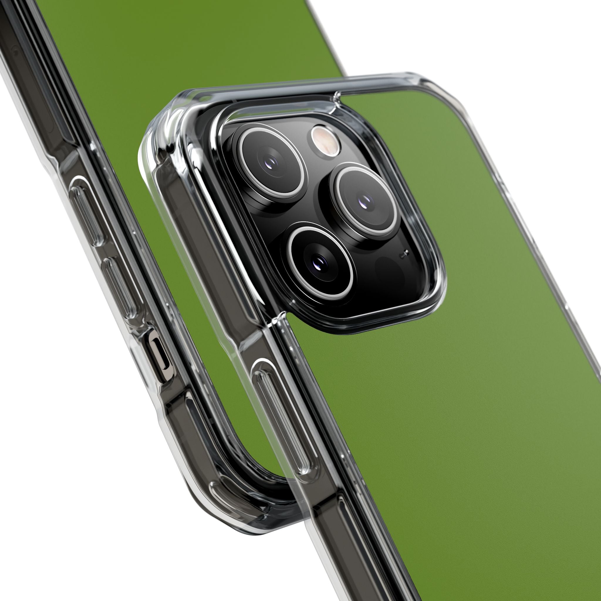 Olive Drab - Transparente Schutzhülle für das iPhone