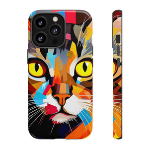 Abstract Kitty Palette Samsung Case (Protective)