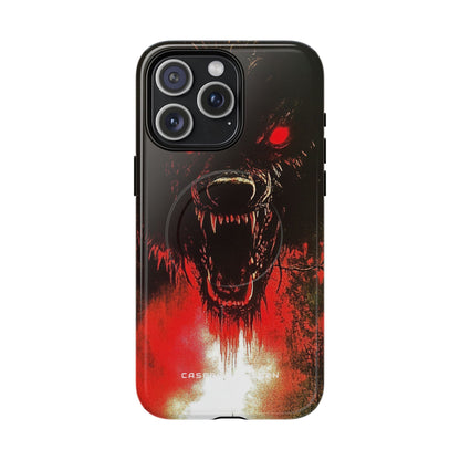 Bloodmoon Wolf's Lament iPhone 15 | Tough+ Phone Case