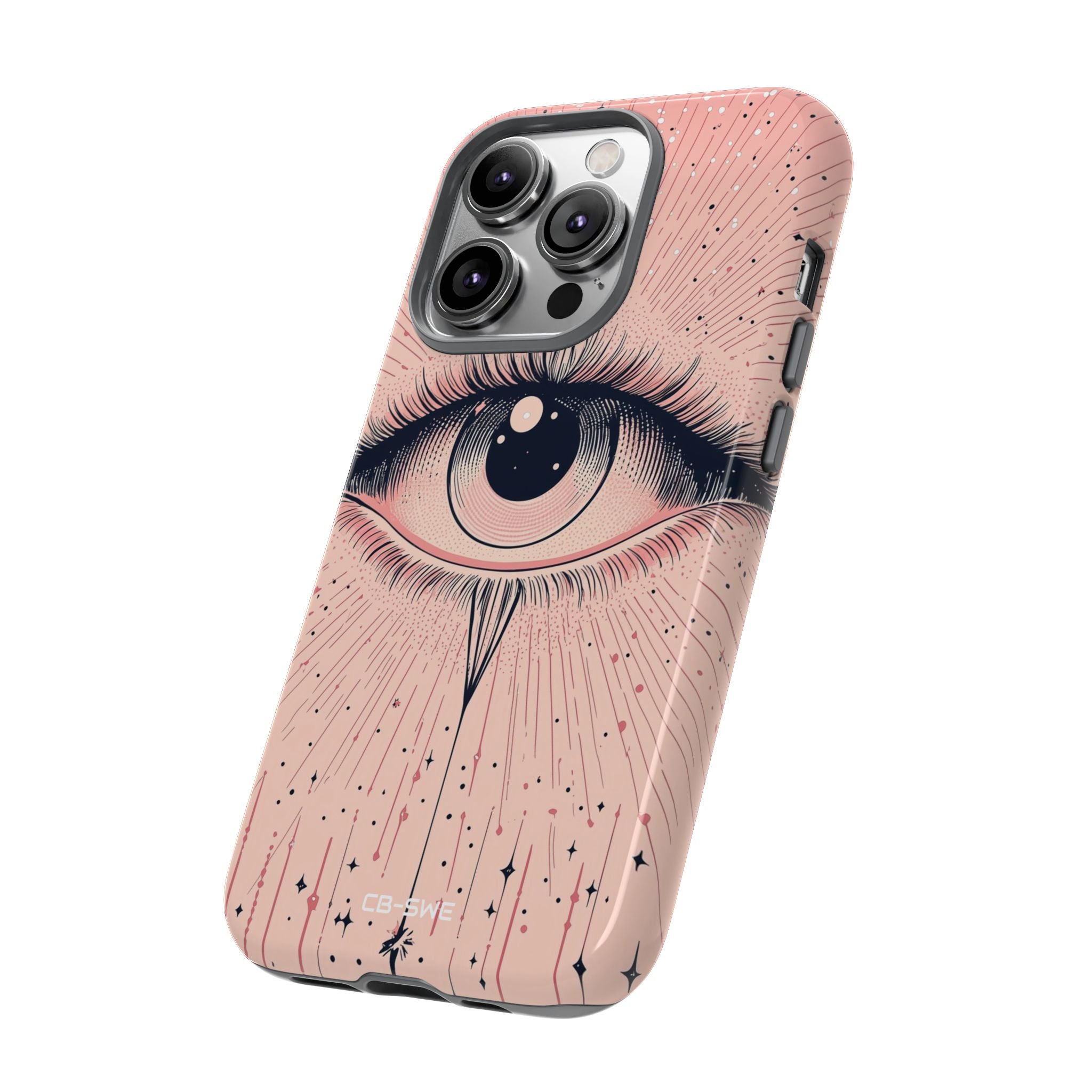 Celestial Eye Glows - iPhone Case