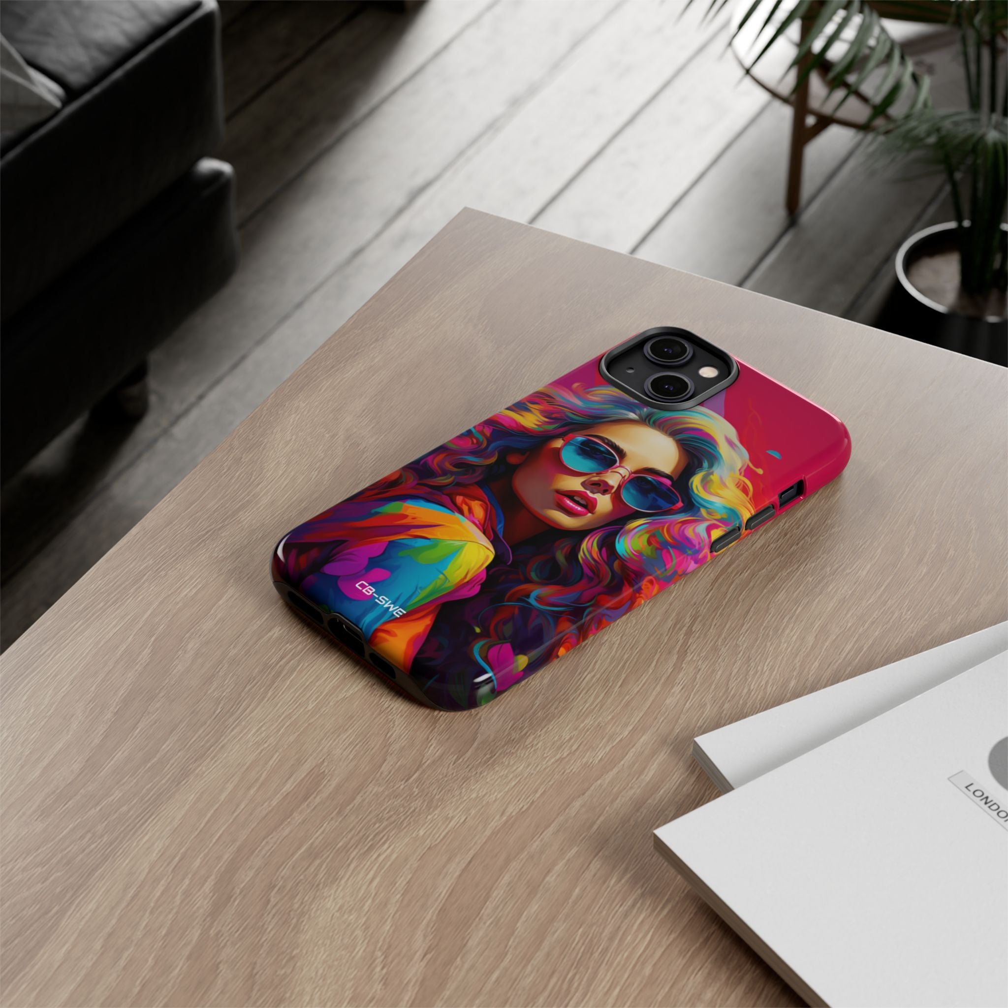 Surreal Color Fusion - iPhone Case