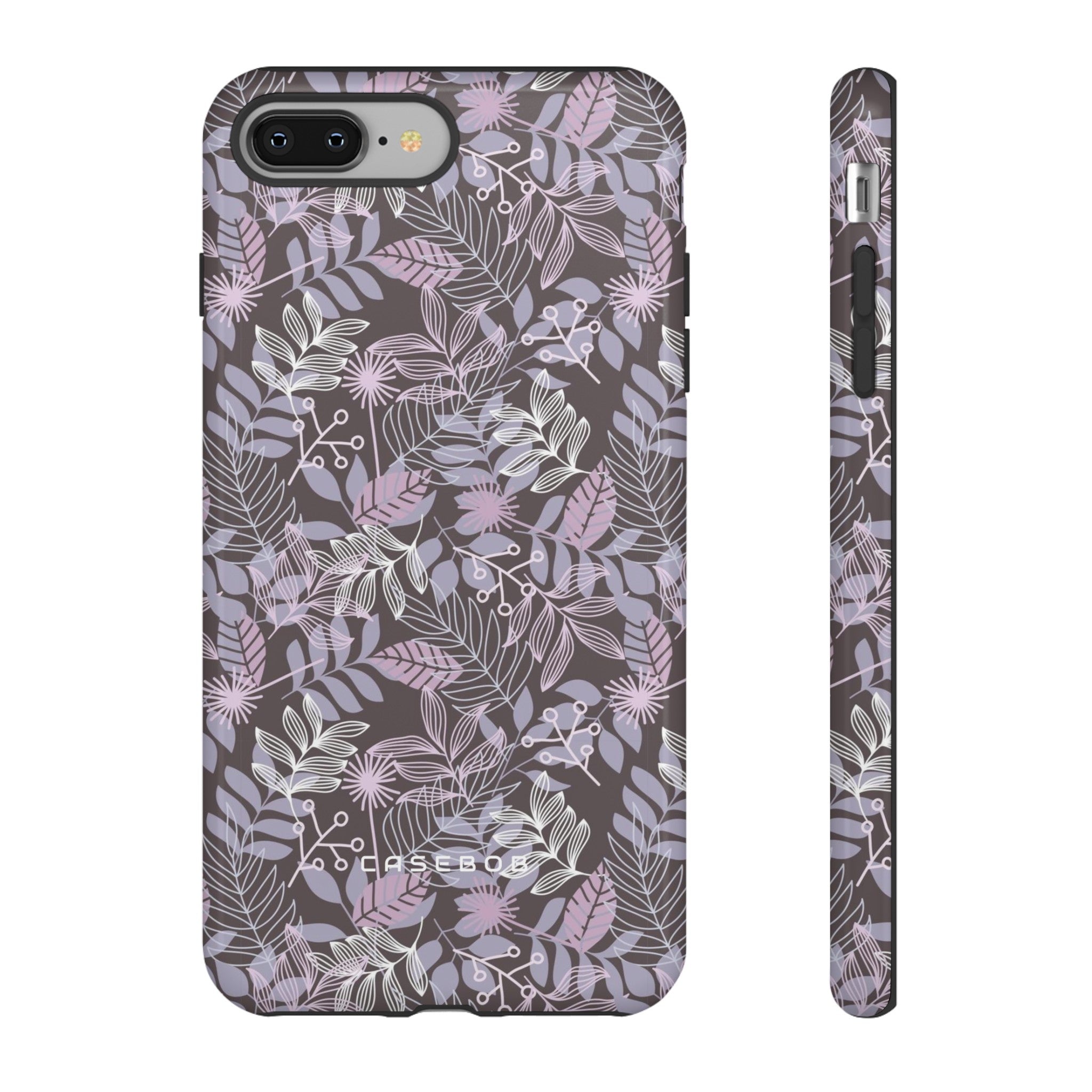 Dark Purple Leaf - Protective Phone Case