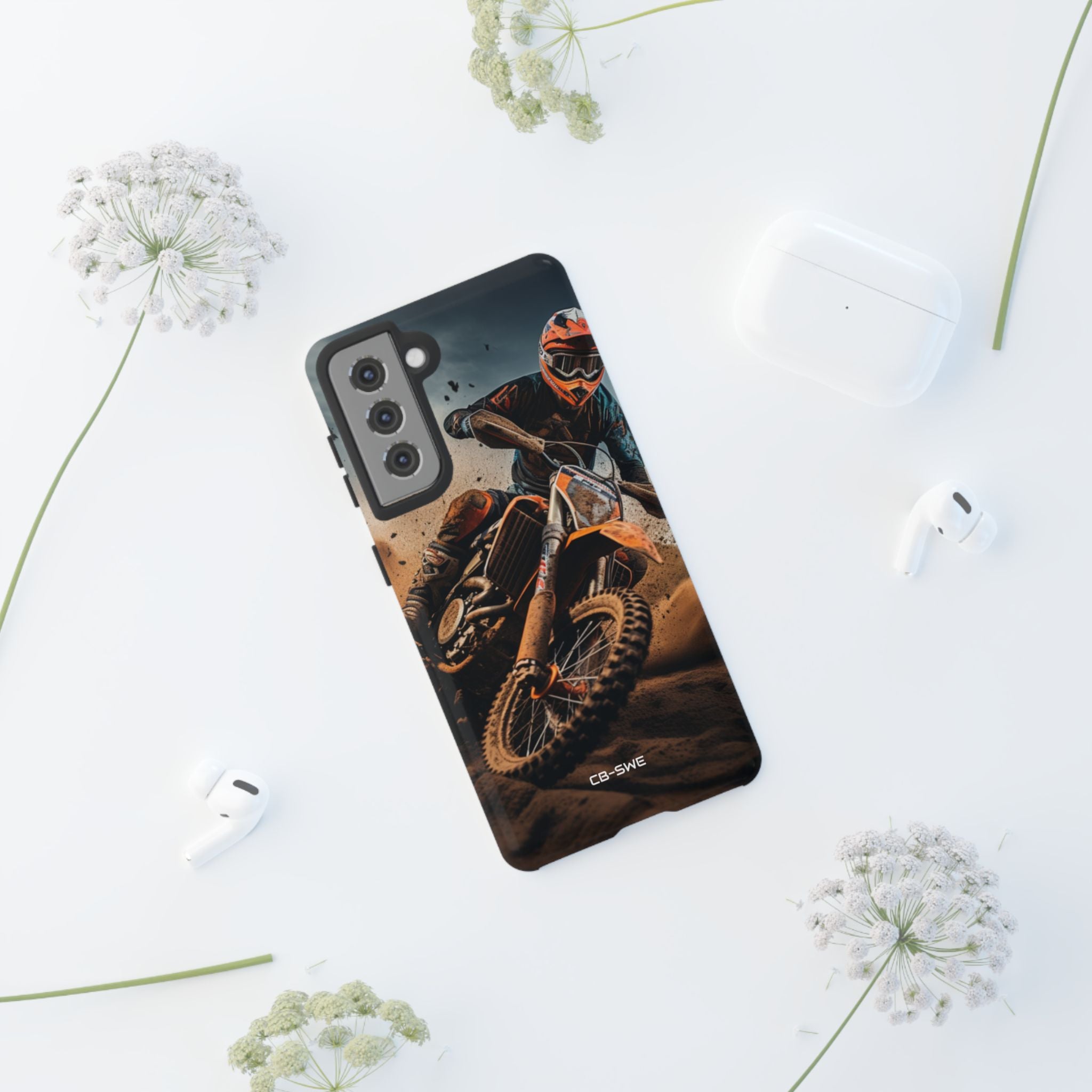 Rider Amidst Desert Fury - Samsung Case