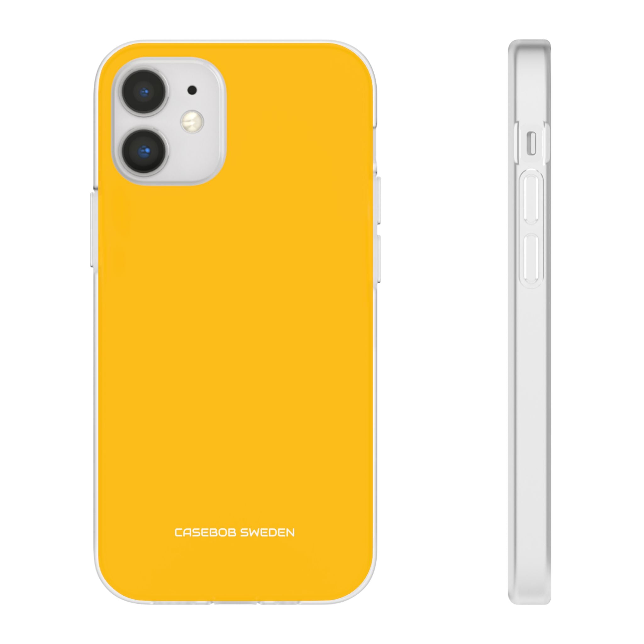 Amber Yellow - Flexi iPhone 12 Phone Case