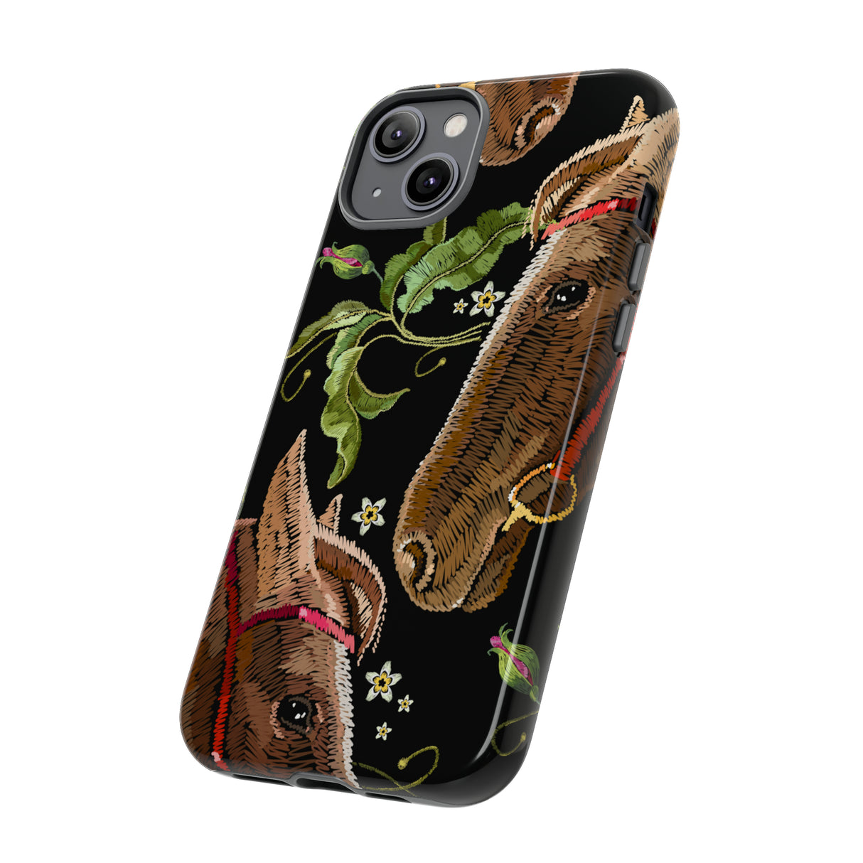 Horse Drawing - Protective Phone Case