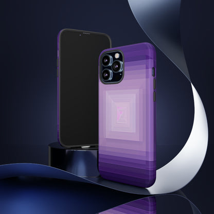 Purple Gradient Elegance - Protective Phone Case